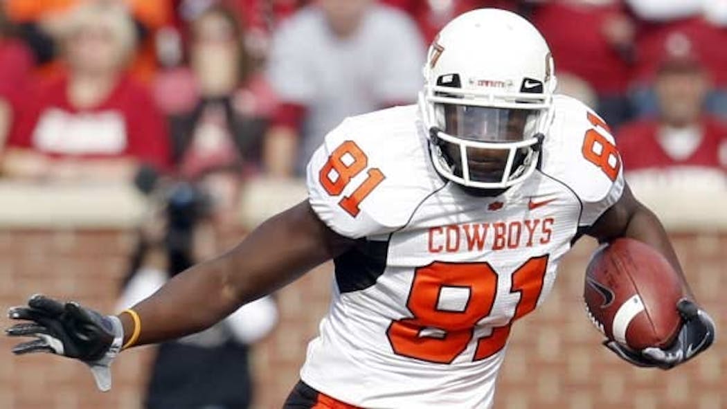 Oklahoma State Receiver Justin Blackmon to Miss One Game