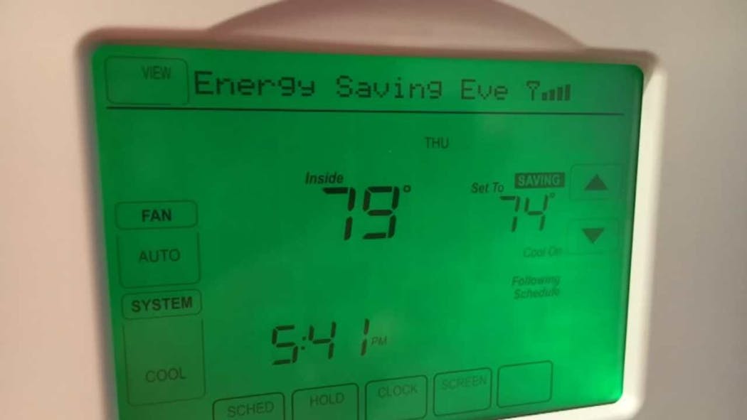 PSO Thermostat Adjustments Help Lower Peak Demand