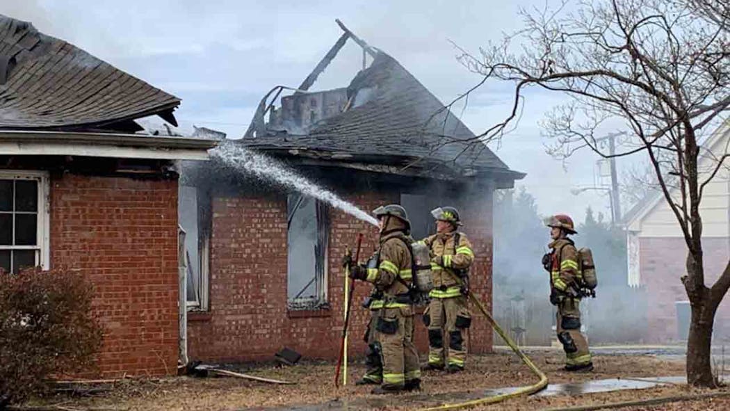 Tulsa Firefighters Respond To House Fire, No Injures Reported