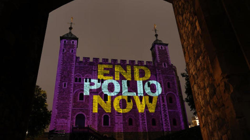 Polio in London