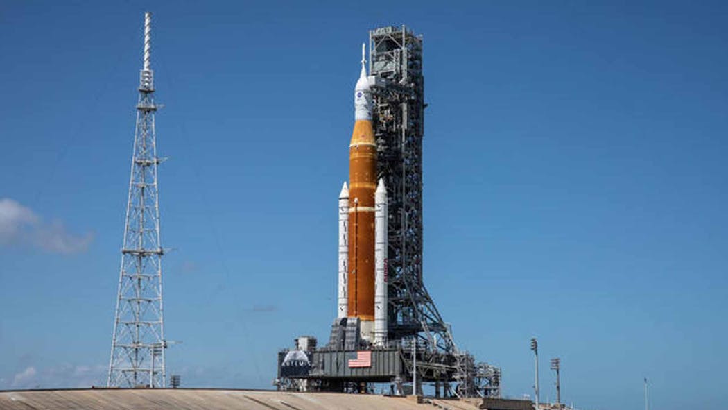 NASA's SLS moon rocket heads for launch pad and end-of-month m