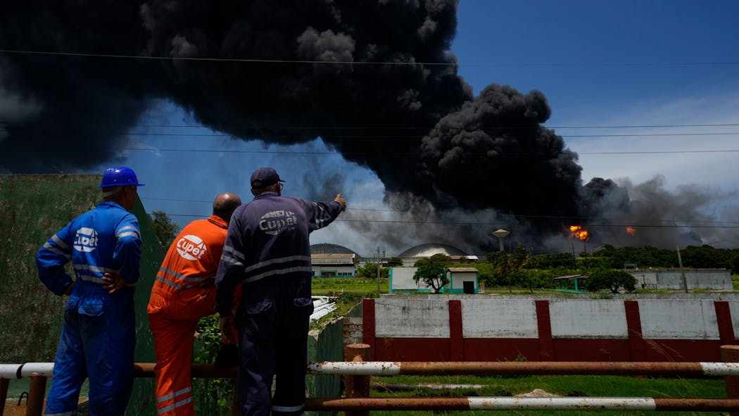 17 Missing, 121 Hurt, 1 Dead In Fire At Cuban Oil Facility