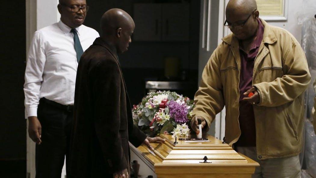 South Africa Holds Funeral For 21 Teens Who Died In Tavern