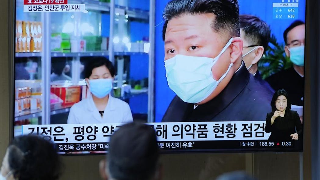 N. Korea’s Kim Faces ‘Huge Dilemma’ On Aid As Virus Surges