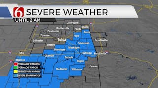 Severe Storms Return To Green Country Overnight