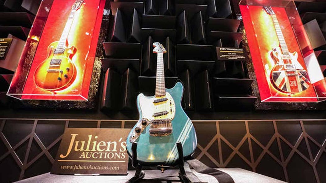 Kurt Cobain's Iconic Guitar Sells For More Than $4.5 Million A