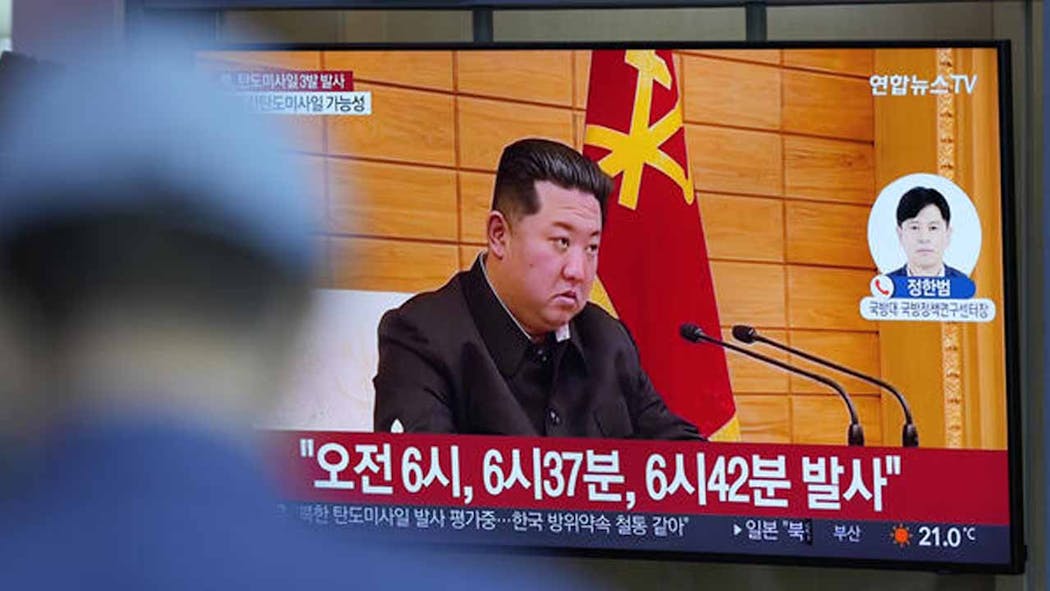 North Korea Test-launches 3 Ballistic Missiles Including Possi