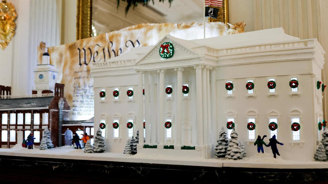 White House Unveils First Lady's Holiday Theme Of 'We The People'