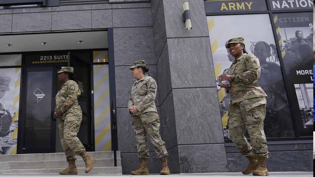 US Army Misses Recruiting Goal; Other Services Squeak By
