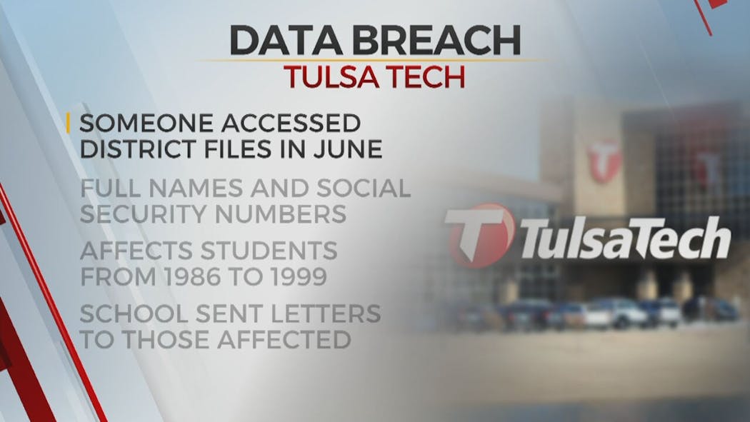 Tulsa Tech Hit By Data Breach 
