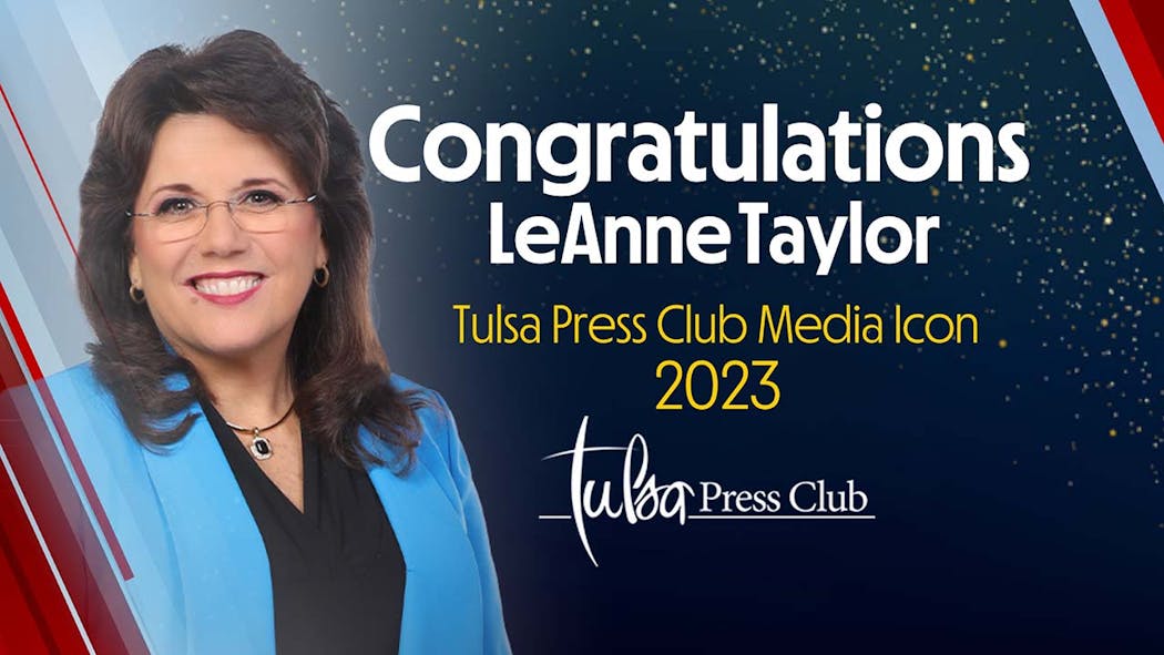 LeAnne Taylor Tulsa Press Club Media Icon 2023