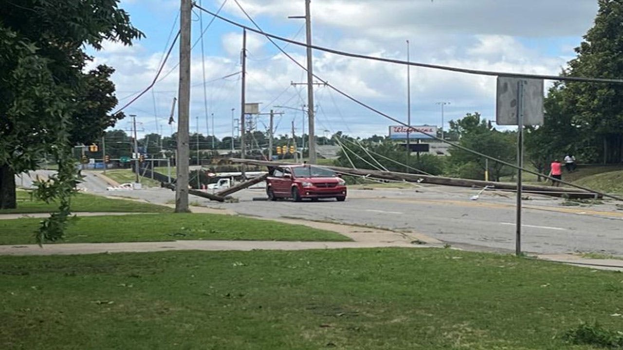 PHOTOS: Uprooted Trees, Damaged Homes & Downed Power Lines Seen In ...