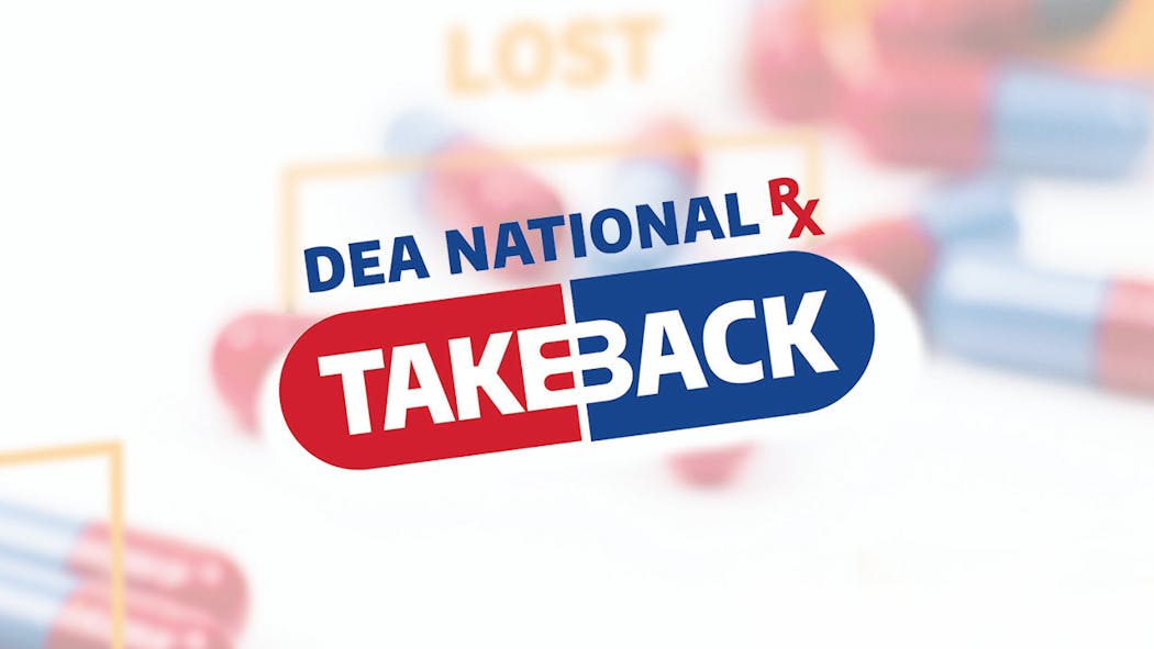 DEA National Prescription Drug Take Back Day Spring 2024