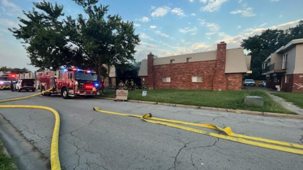 Bradford Townhomes fire - Aug. 25, 2024