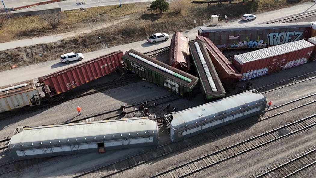 Train Derailment Holly Frontier 12/12/2024