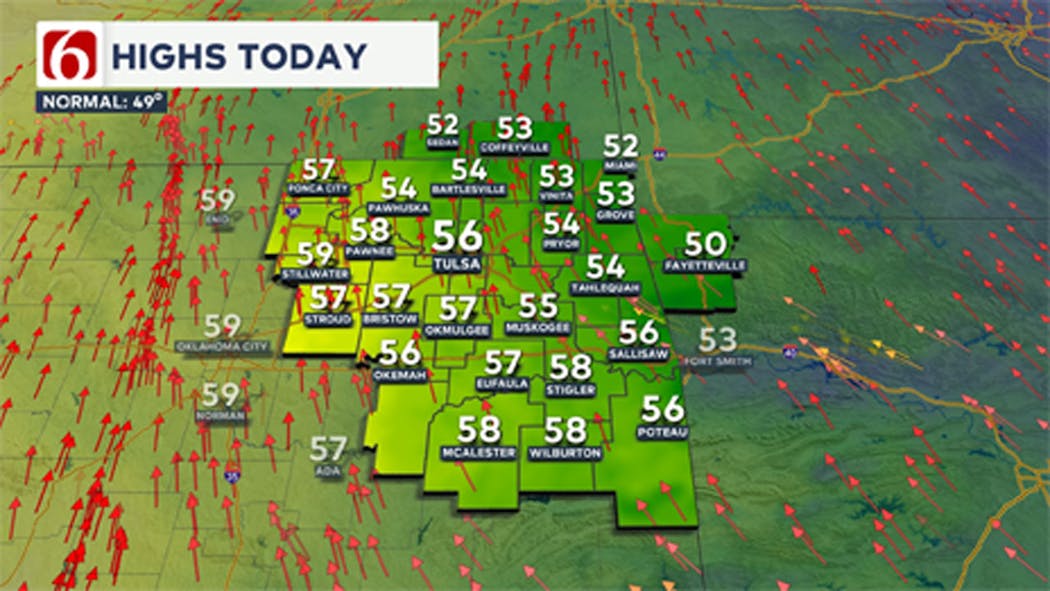 Tulsa Weather - Dec. 22, 2024