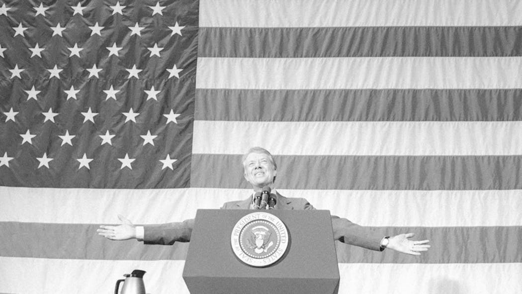 Jimmy Carter Speech in Elk City