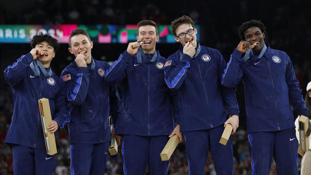 U.S. Men Win Their First Olympic Gymnastics Team Medal In 16 Years