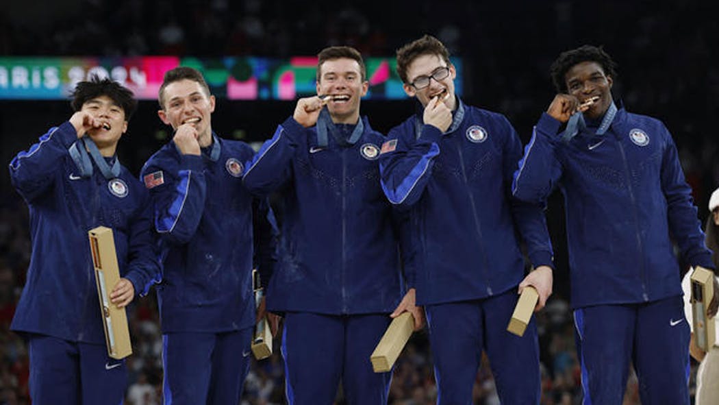 U.S. Men Win Their First Olympic Gymnastics Team Medal In 16 Years