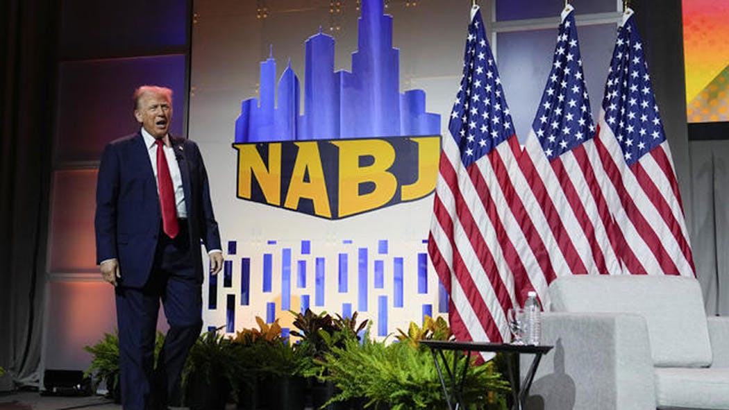 Trump - NABJ - July 31, 2024