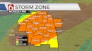 Severe Storms Bring Chance For Large Hail, Tornadoes To Oklahoma On Monday
