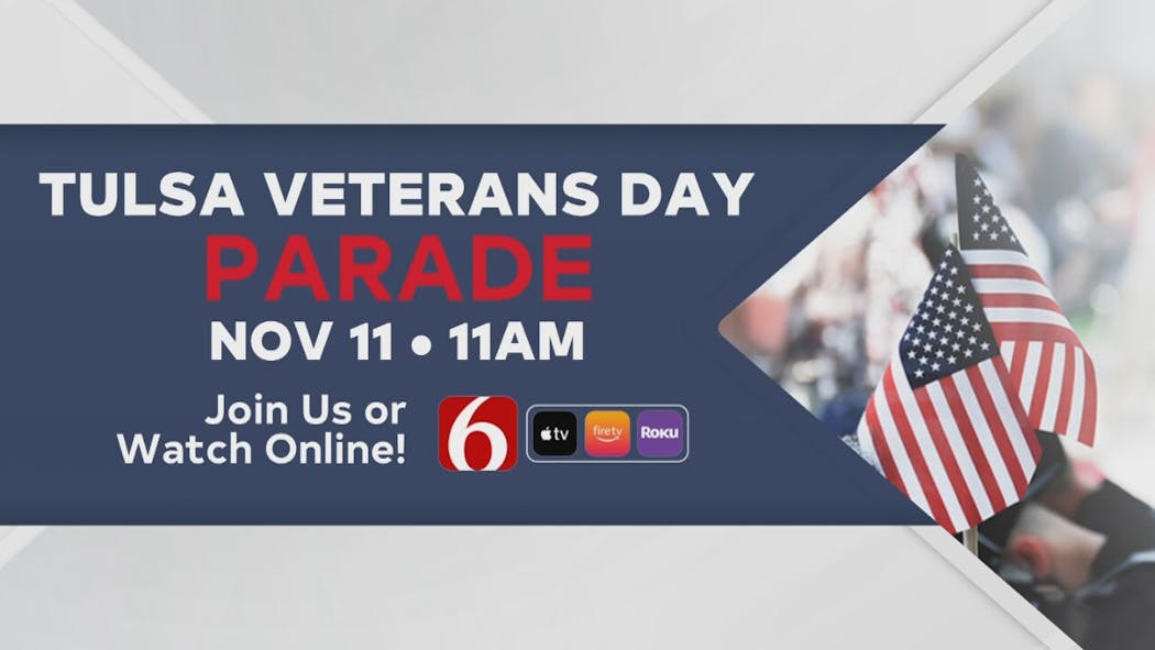 The Tulsa Veterans Day Parade Kicks Off At 11 A.M.