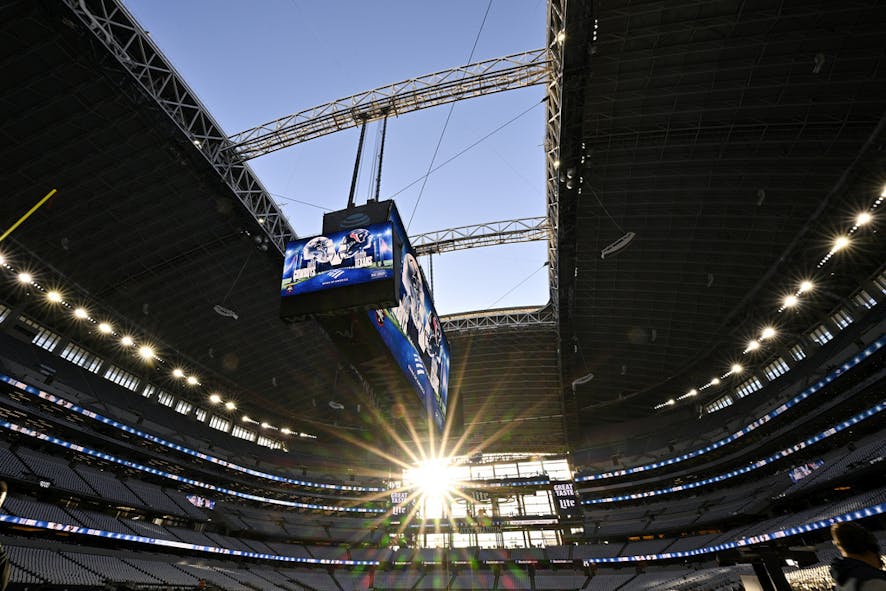 AT&T Stadium Open Roof 