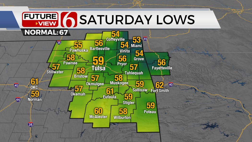 sat am lows 9-6-24