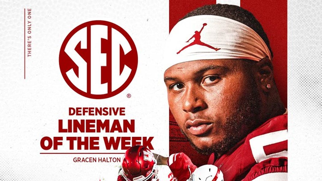 Graceon Halton SEC Def of the Week