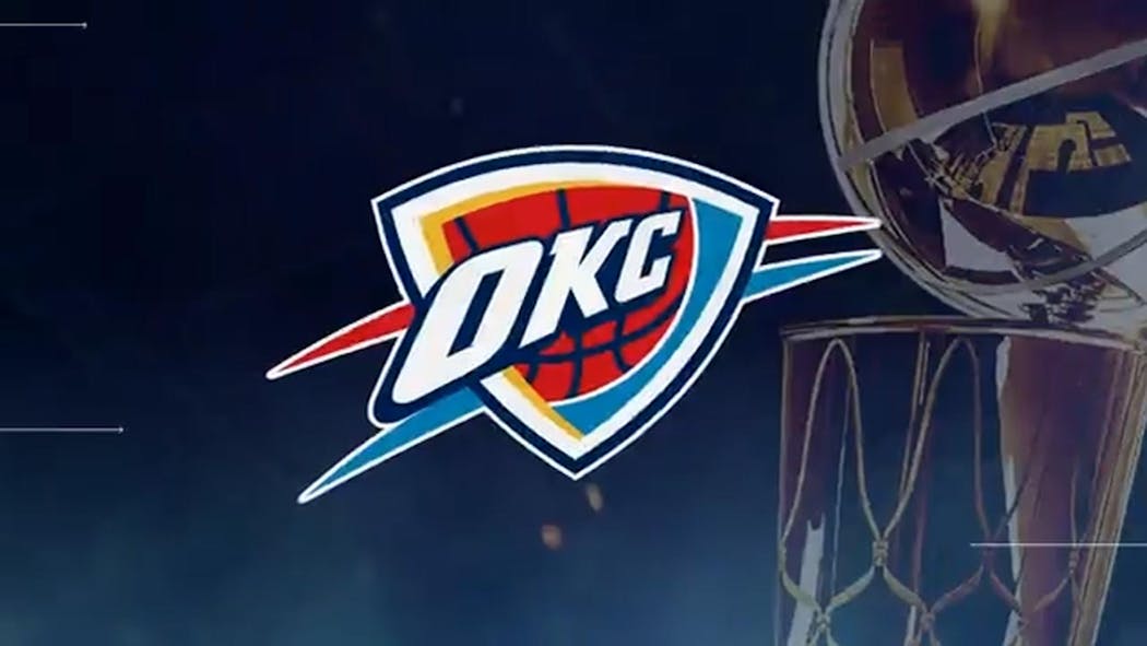 OKC Thunder - Trophy Background - 2025