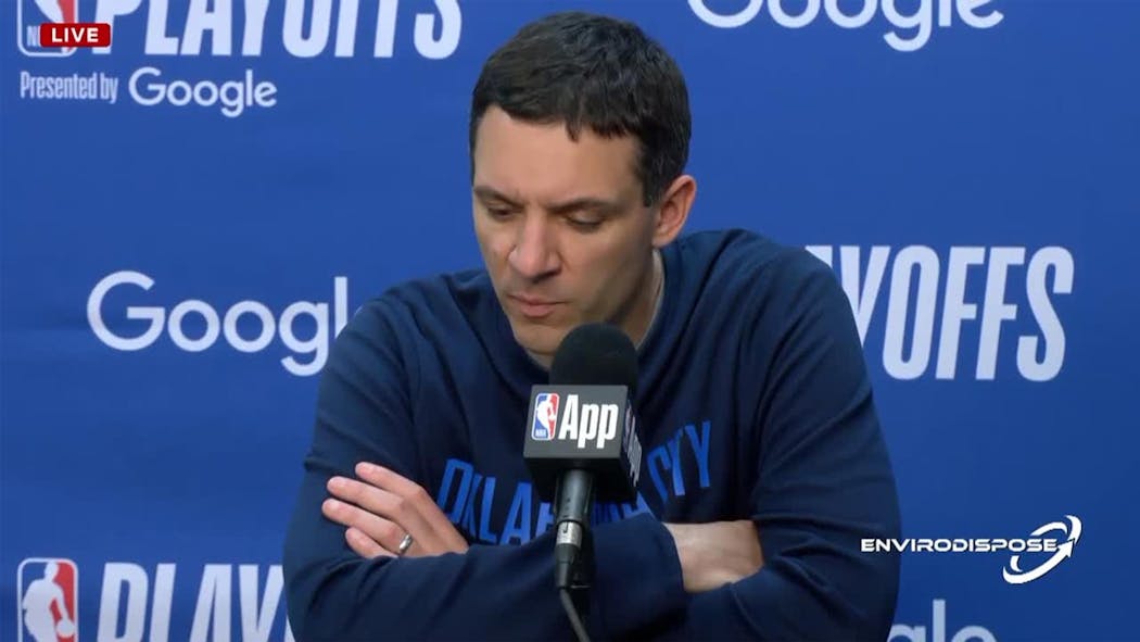 Mark Daigneault - OKC Thunder - April 24, 2025