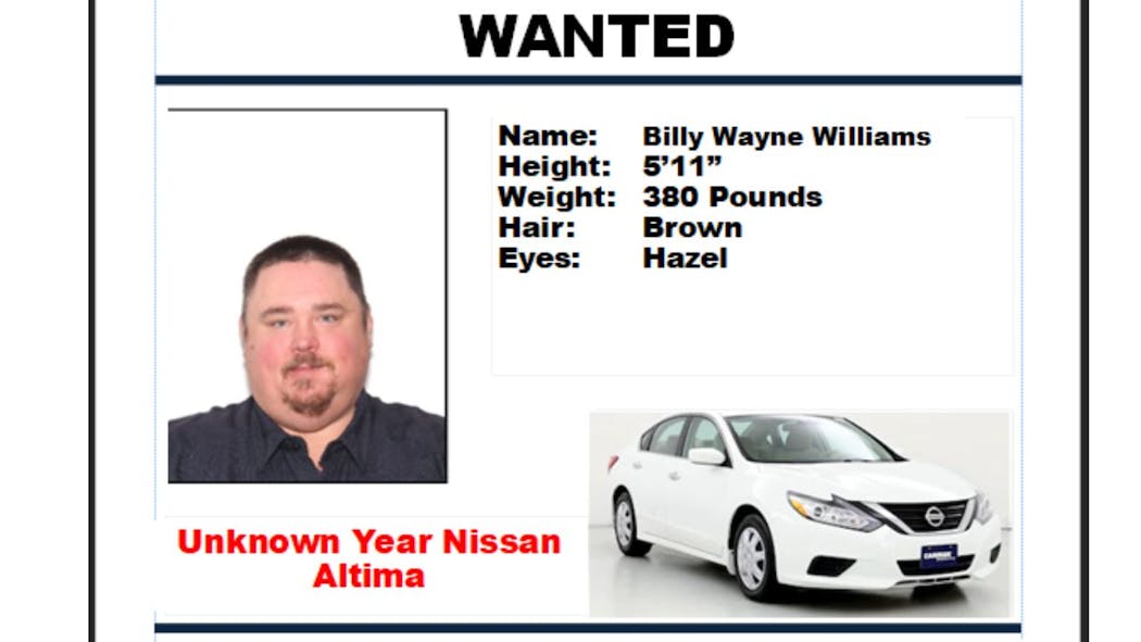 Blue Alert: Billy Wayne Williams