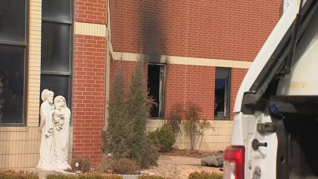 Fire At Muskogee Church Saint Joseph