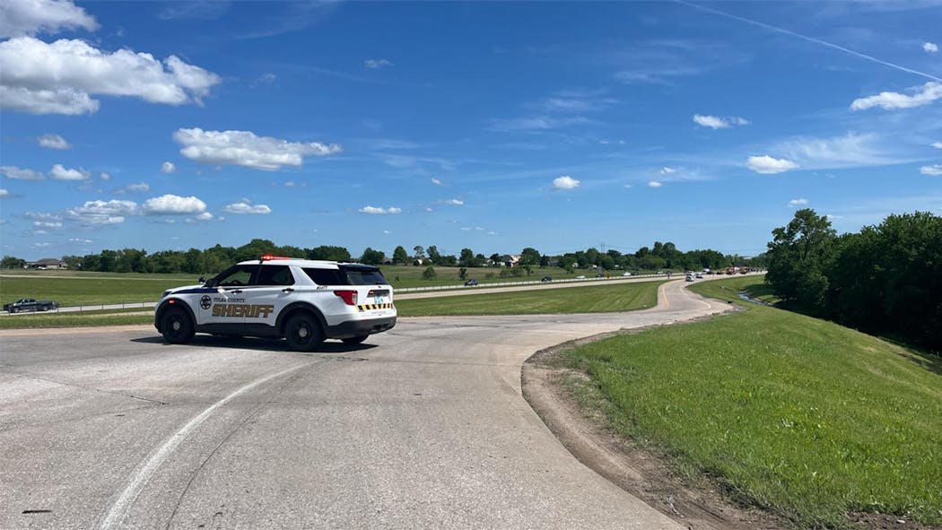 TCSO - HIghway 75 crash & 86th Street - May 1, 2025