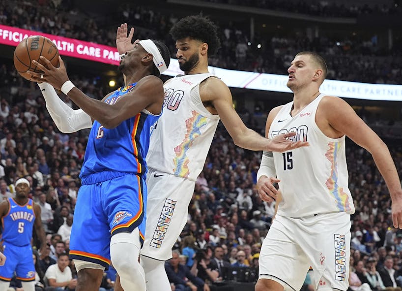 Oklahoma City Thunder guard Shai Gilgeous-Alexander