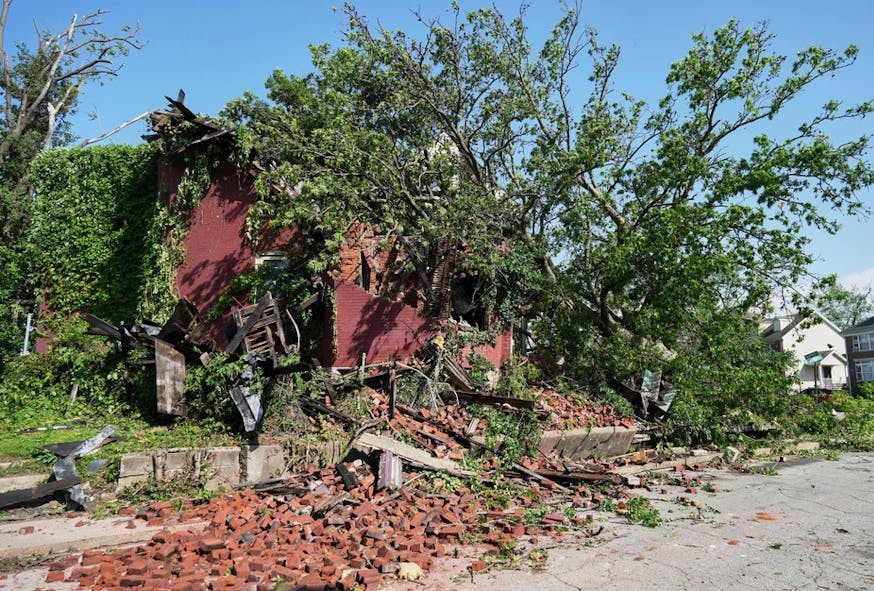 St Louis Tornado Damage