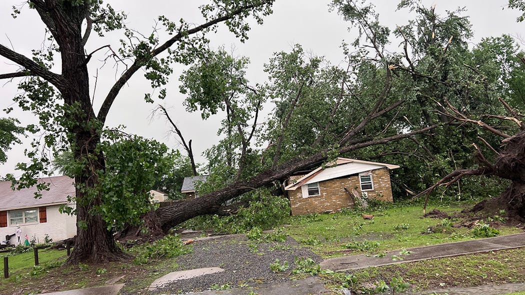 Fort Gibson damage 