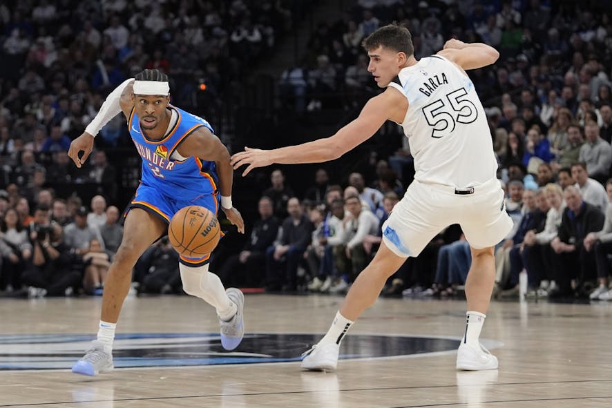 Oklahoma City Thunder guard Shai Gilgeous-Alexander