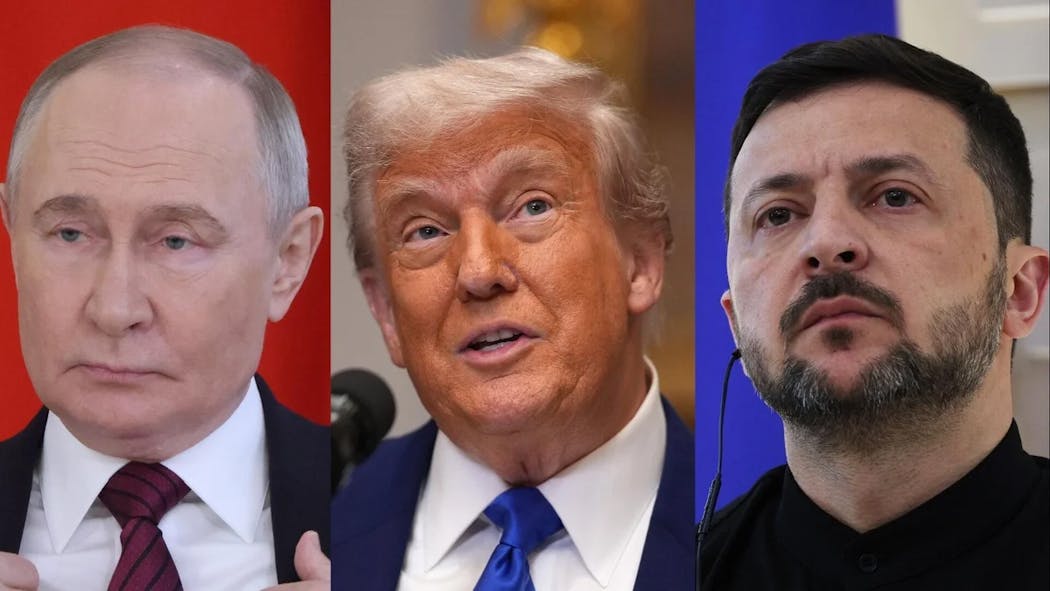 Putin - Trump - Zelensky