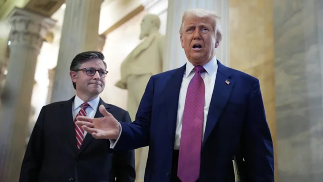 President Trump - Speaker Mike Johnson - May 2025