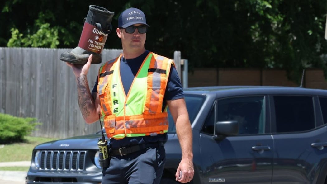 Tulsa Firefighter Dillon Wagnon