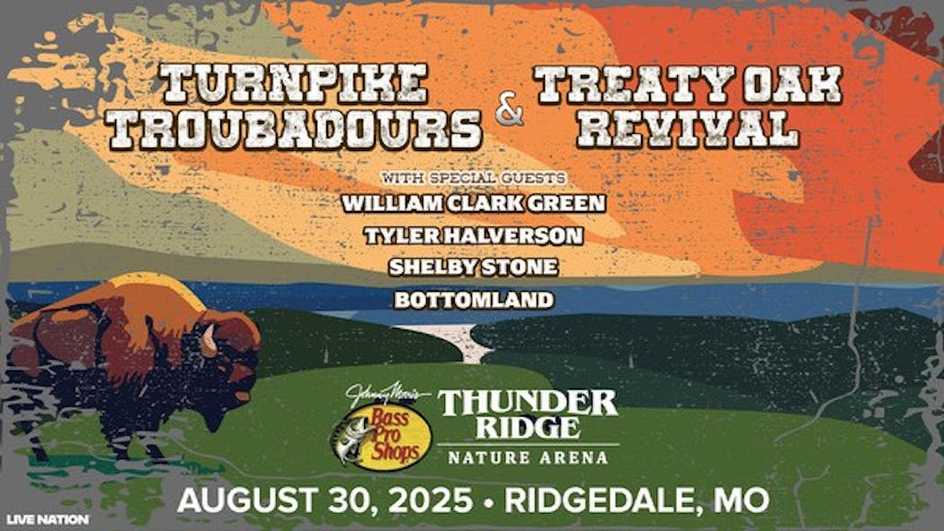 Turnpike Troubadours & Treaty Oak Revival Poster