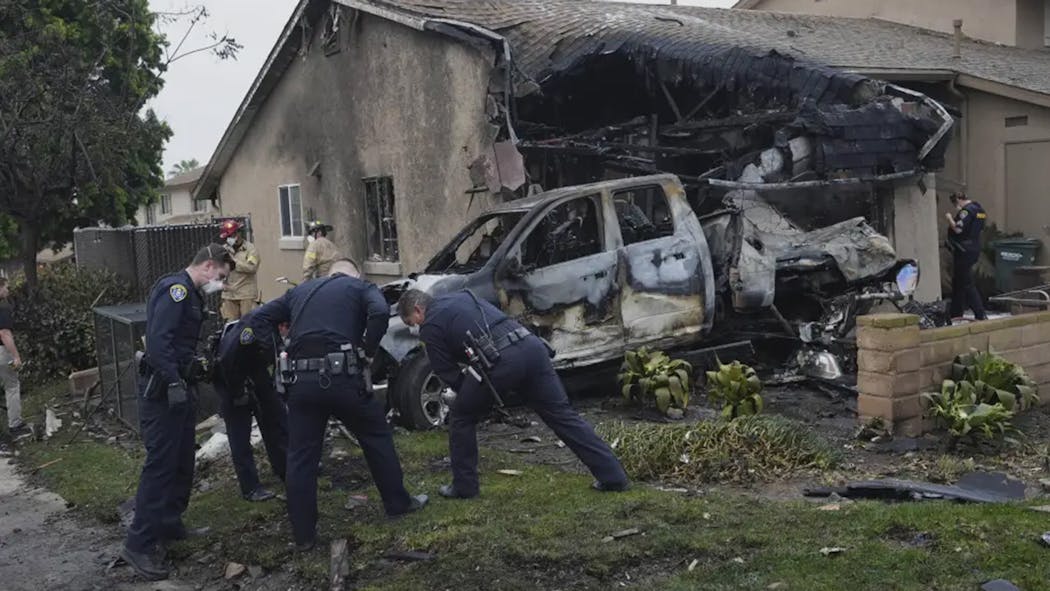 San Diego private plane crash - May 22, 2025