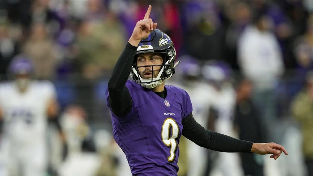 Justin Tucker Baltimore Ravens