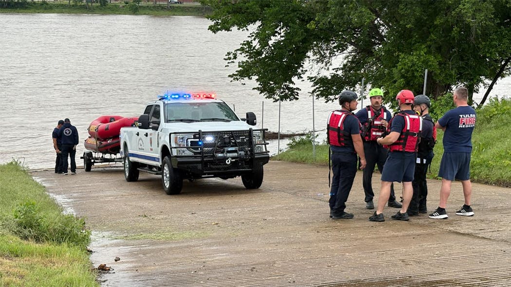 Arkansas River rescue - TFD - May 6, 2025