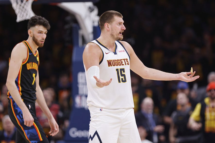 Denver Nuggets' Nikola Jokic 