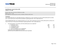 News 9/News On 6 Exclusive Poll: Trump Leads Biden By 22 Points Among Likely Voting Oklahomans