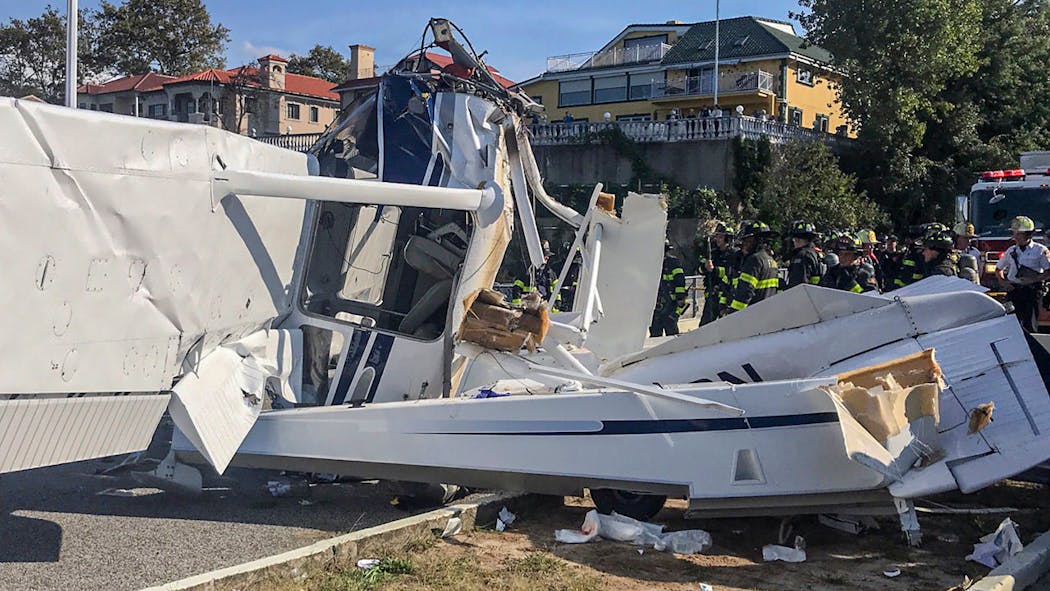 1 Dead And 2 Injured When Small Plane Crashes In New York City