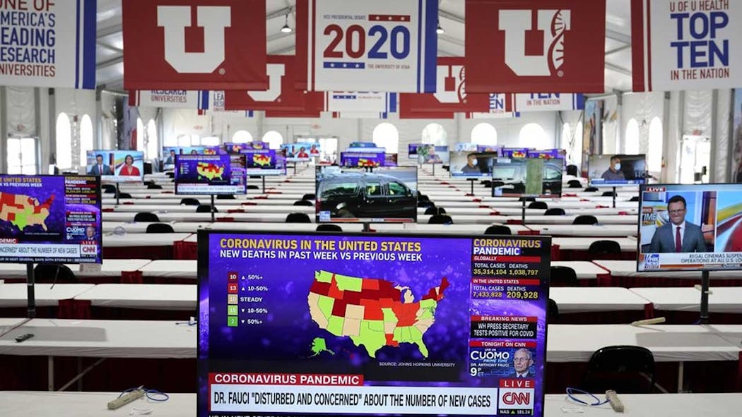 Candidates To Be Separated By Plexiglass Shield At Vp Debate
