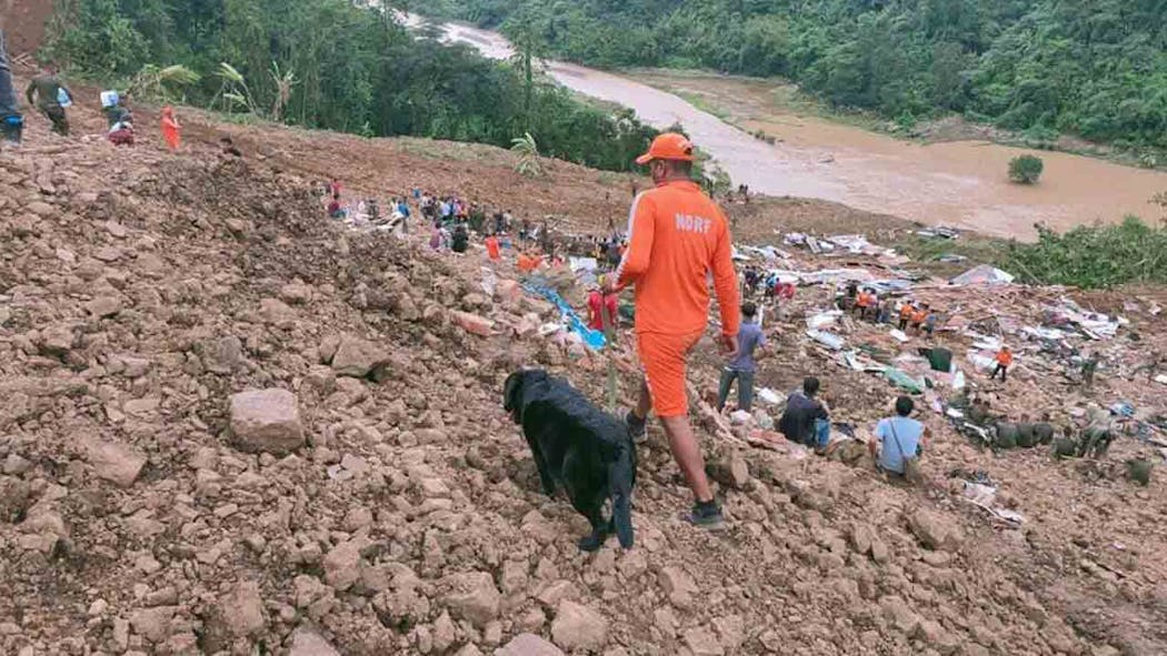 Mudslide Leaves 16 Dead, Over 70 Missing In Northeast India